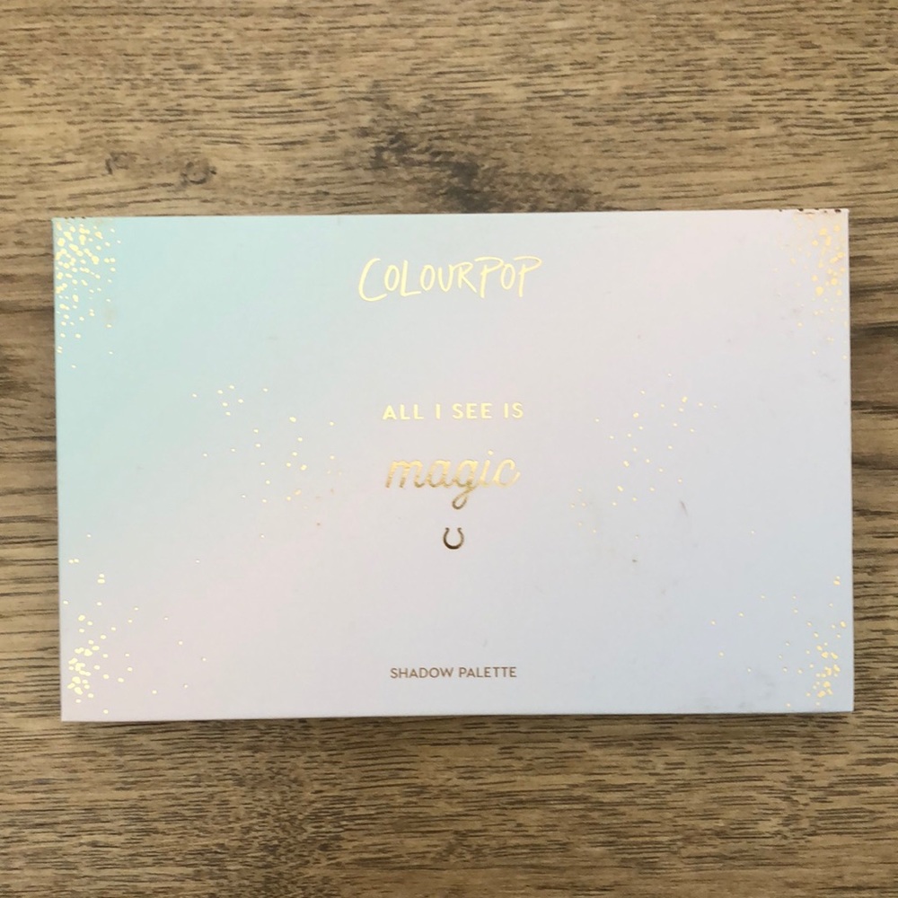 Colourpop 2017 holiday All I See Is Magic palette